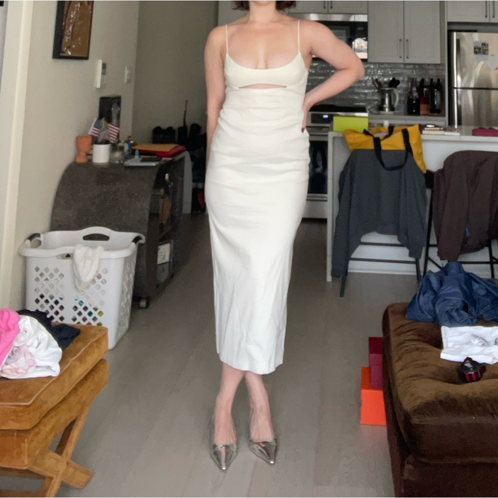 Zara Midi Cut Out Dress